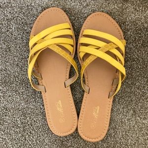 Yellow Sandals